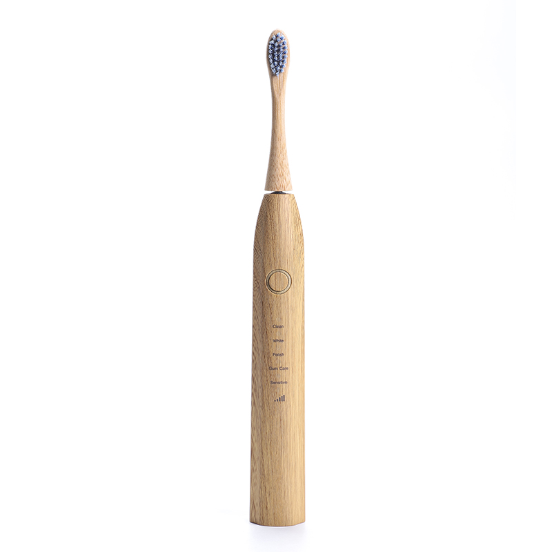 Eco-Friendly Bamboo Electric Toothbrush - Sustainable, Smart, & Dentist Approved!