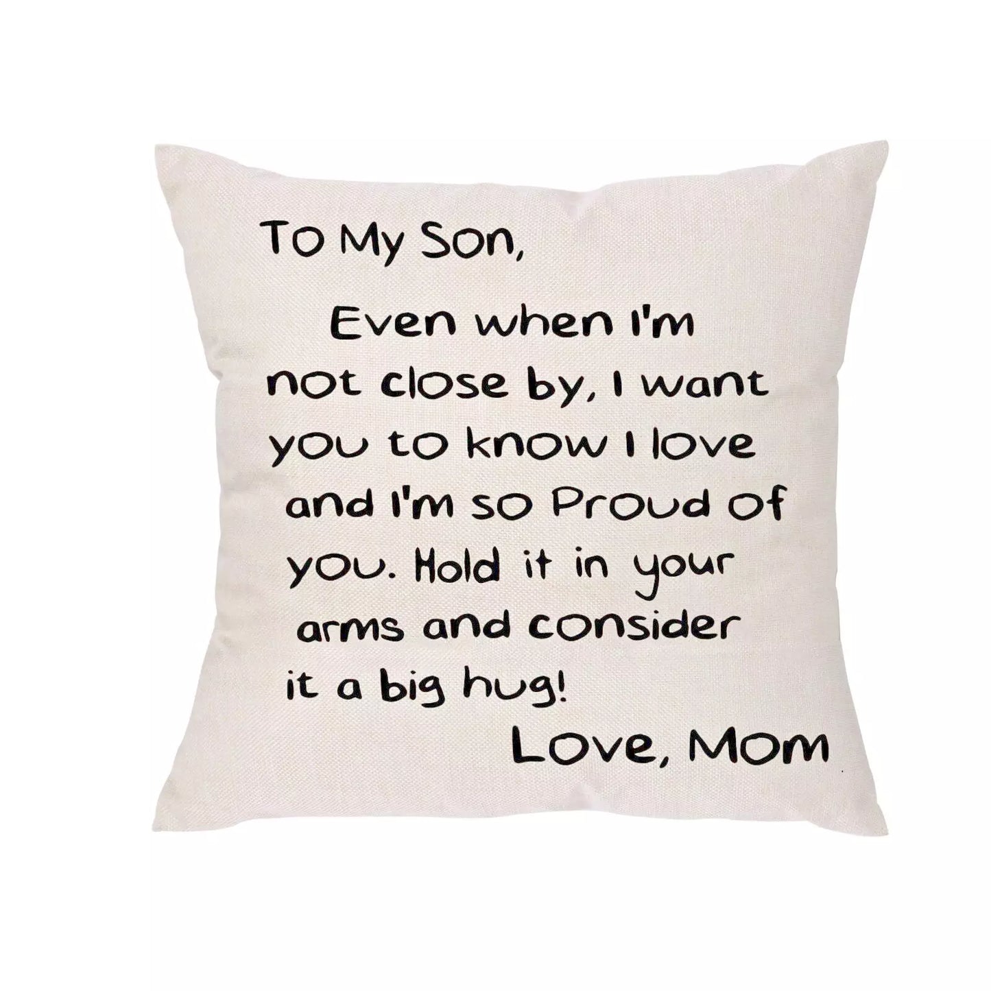 Son gift from mom Pillow Cover