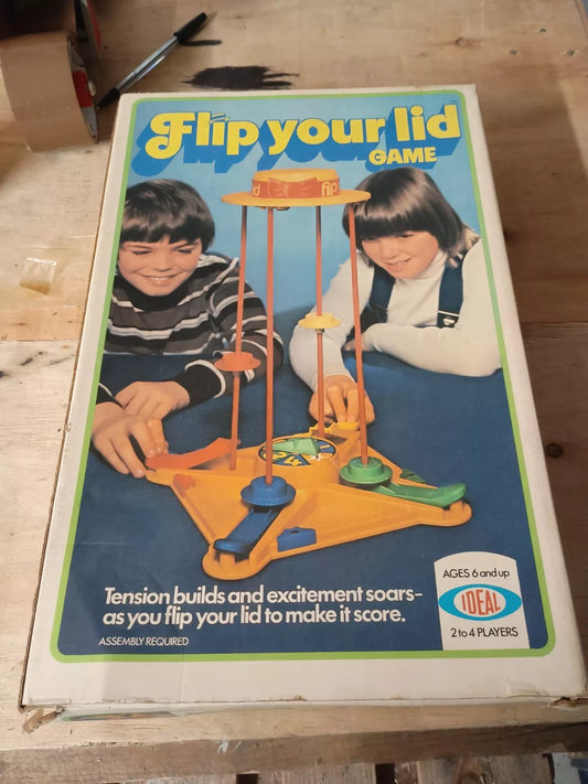 Vintage Flip Your Lid Game 1976