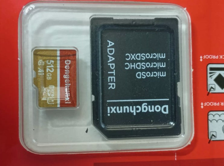 512GB SD Card Brand New (Damaged Packaging)