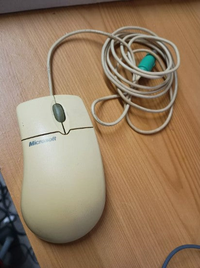 Vintage Microsoft IntelliMouse Trackball 1.3 A PS/2 Compatible