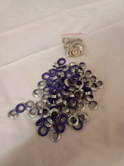 100pcs Coloured Eyelet With Washer Leather Craft Repair Grommet