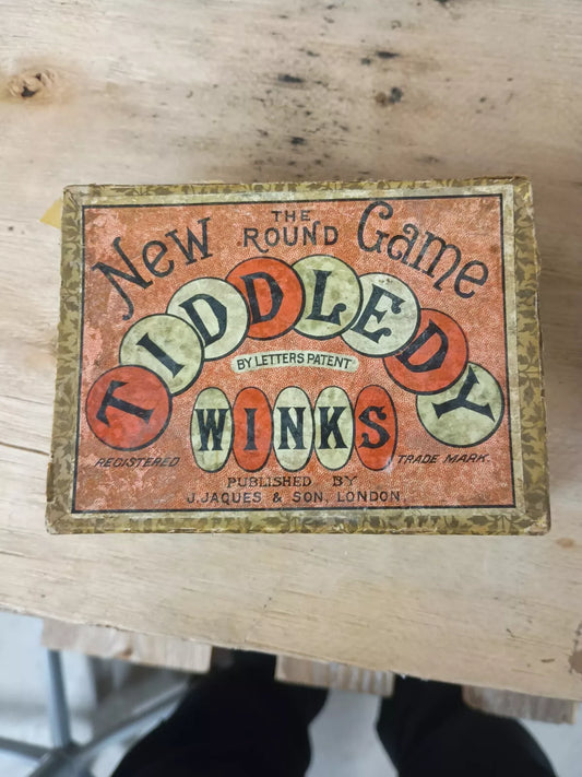 Vintage The New Round Game Of Tiddledy Winks