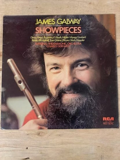 "James Galway Plays Showpieces 1975 Vinyl Record 12"" "