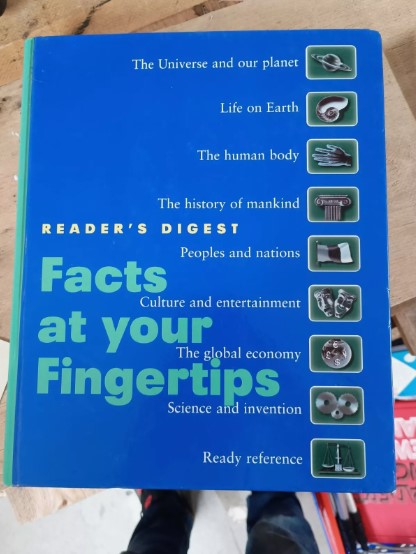 Facts at Your Fingertips (Readers Digest), Reader's Digest, Used; Good Book