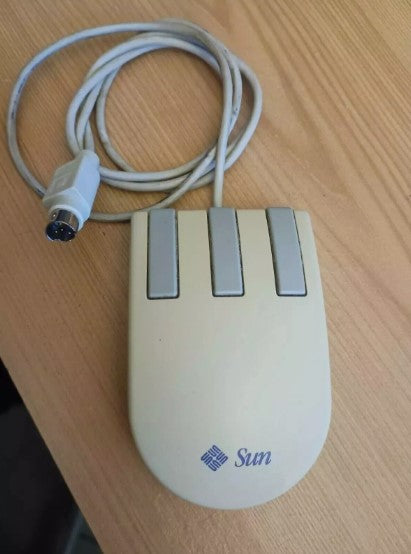 Compact 1 Vintage Sun Computers 3 Button Mouse