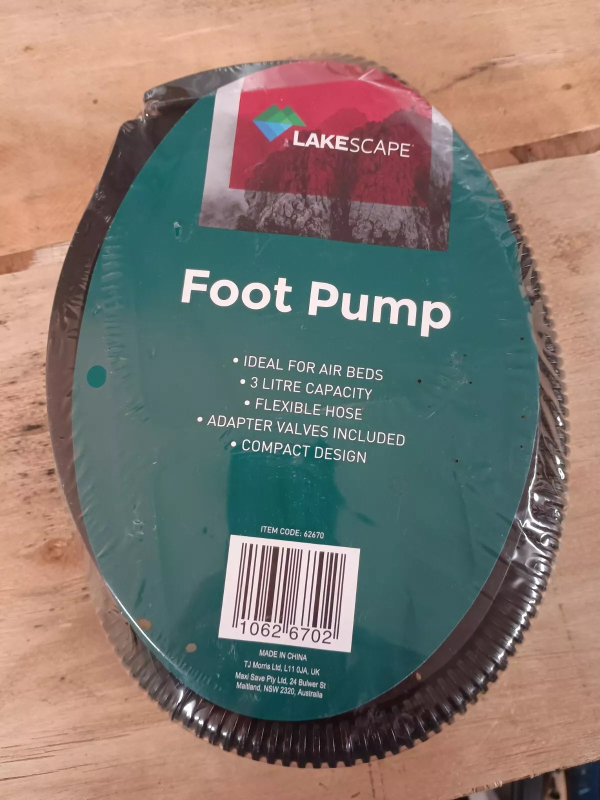 Lakescape Camping Airbed Foot Pump