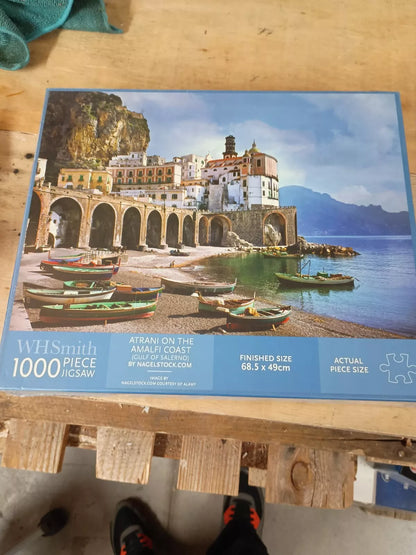 Jigsaw Puzzle WHSmiths 1000 Pieces Atrani On The Amalfi Coast