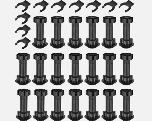 20 pcs Furniture Foot Adjustable Levelling Feet