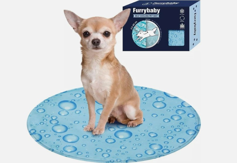 Furrybaby Dog Pet Cooling Mat, Small 40cm