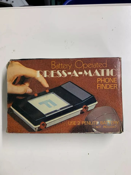 Vintage Press A Matic Phone Finder Address Book