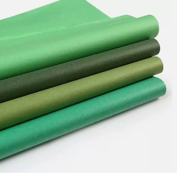 160Pcs Green Gift Wrapping And Packing Paper Sheets 50 x 35cm