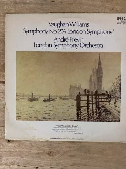 Vaughan Williams Symphony No.2 ""A London Symphony"" Andre Previn Orchestra