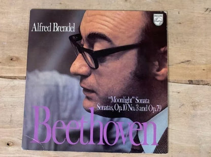 "Alfred Brendel ""Moonlight"" Sonata Sonatas, Op.10 No.3 & Op.79 Beethoven(Philips) "