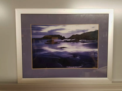 Sea and Land scene picture frame