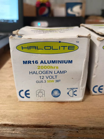 Halolite MR16 Halogen Lamp Bulb 50w