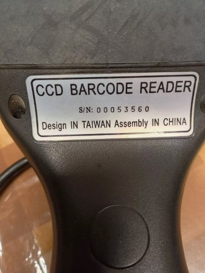 USB Wired Barcode Scanner CCD Technology (faulty)