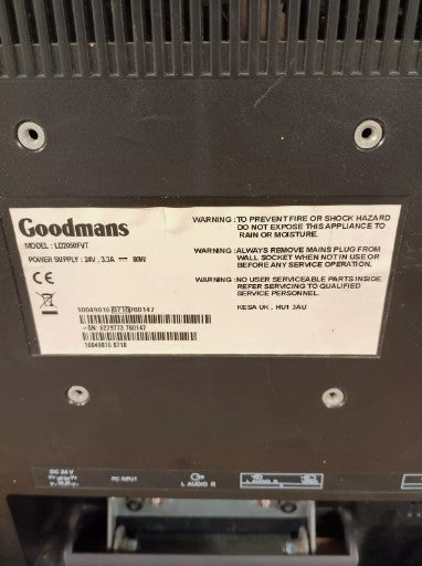 Goodmans LD2050FVT LCD TV