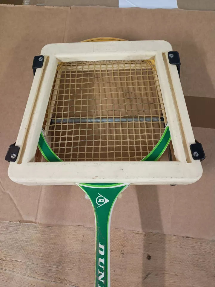 Vintage Dunlop Squash Racquet With Plastic Press