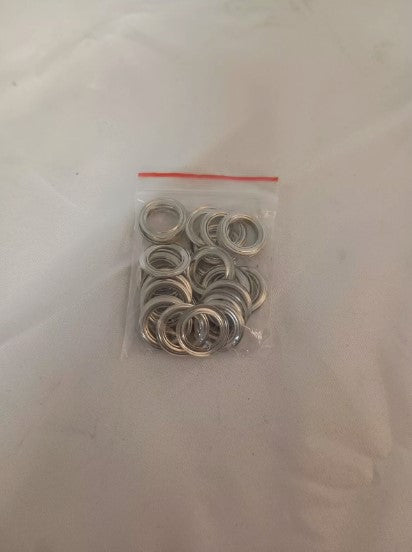 100pcs Coloured Eyelet With Washer Leather Craft Repair Grommet