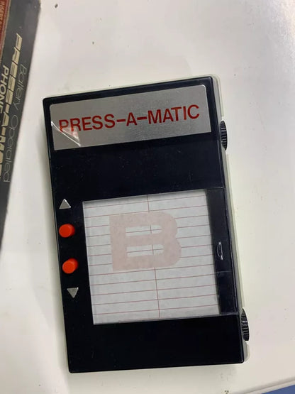 Vintage Press A Matic Phone Finder Address Book