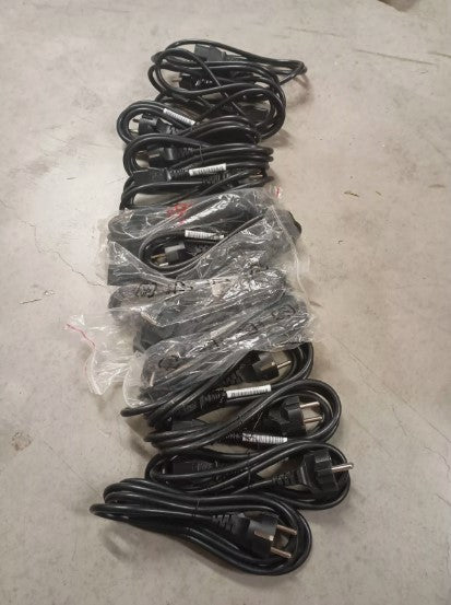 Job Lot 14x EU 2 Pin Laptop Power Lead