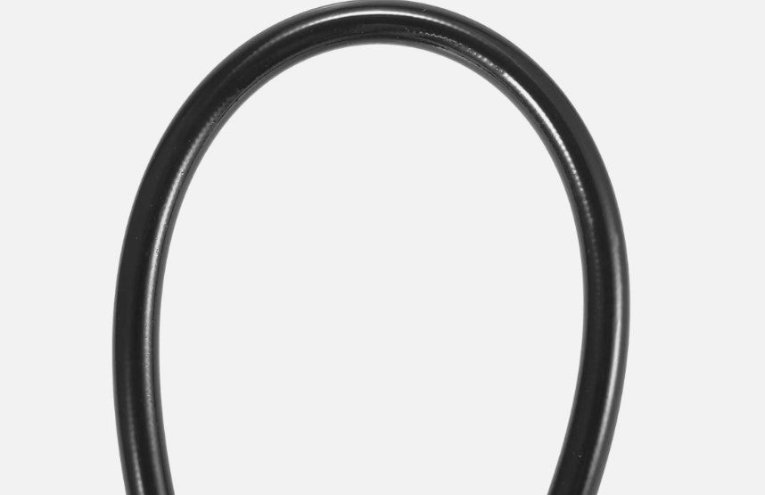 Motoforti 70cm 27.56" Motorcycle Brake Clutch Oil Hose Line Pipe Black