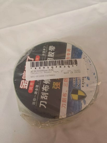 Cloth Repairing Tarpaulin Tape 2" Awning Repair Tape Green