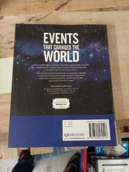 Events That Changed The World 2016 Book