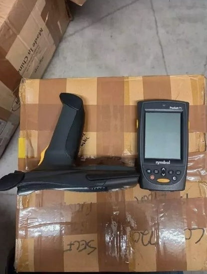 Symbol Pocket Pc Barcode Scanner With Gun Attachment