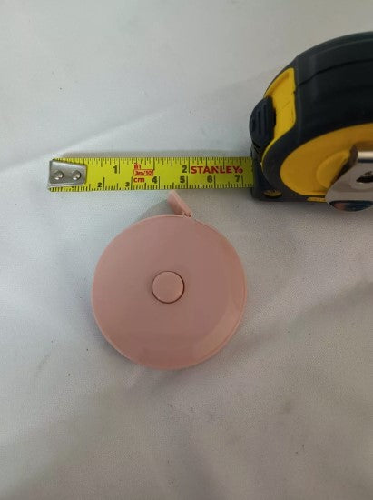 3pcs Retractable Mini Soft Tape Measure Sewing Tailor Body Measuring Pink