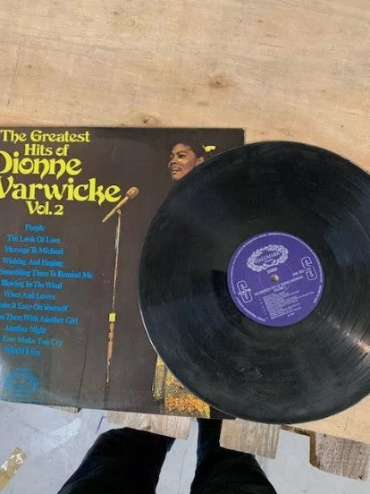 "The Greatest Hits Of Dionne Warwick Vinyl Vol. 2 "