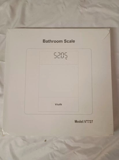 Vitafit Bathroom Scale LED Screen Step On And Off Auto Function