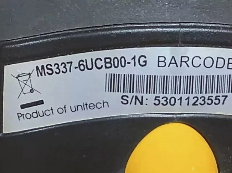 Unitech MS337 Barcode Scanner (Faulty)