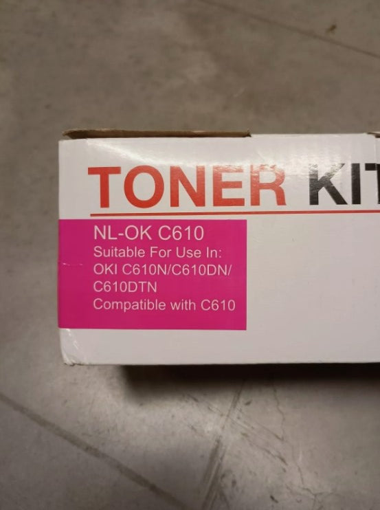 Toner kit NL- 610, OKI C610N/C610DN/C610DTN, C610 Pink