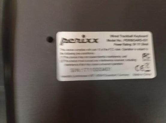 Perixx Periboard -521 USB Wired Keyboard (Faulty)