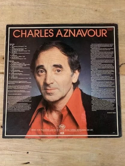 Charles Aznavour Vinyl - She Also Featuring Ave Maria, Let's Turn Out The Lights