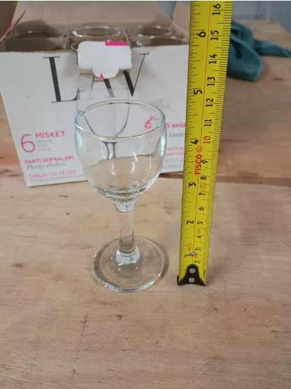 6x Lav Misket Party Dishes Glasses