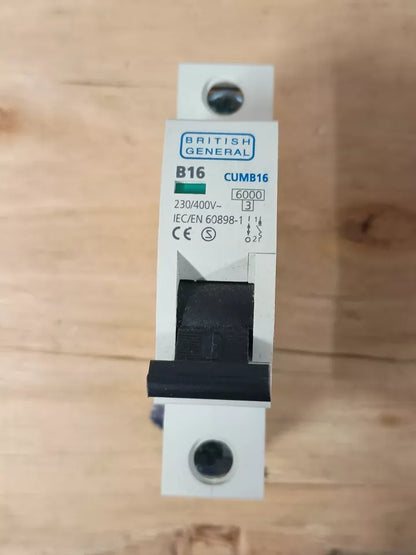 British General 16A Circuit Breaker CUMB16