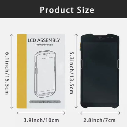 TC51 TC56 LCD Display with Touch Screen for Zebra TC51 TC56 TC510K TM050JDHG33