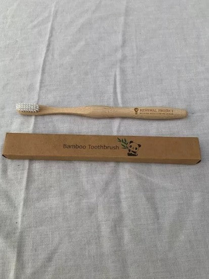 "Bamboo Manual Toothbrush 5 Pack | Natural, Biodegradable"